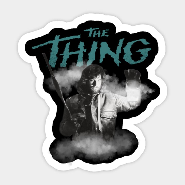 The Thing Sticker by Distancer